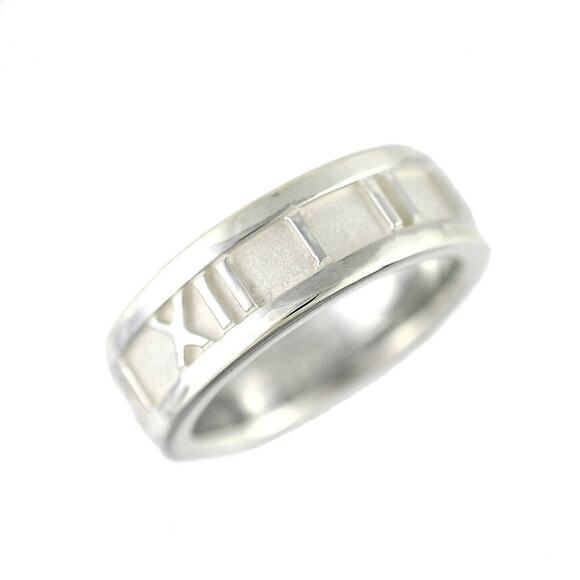 Tiffany & Co. Atlas ring 1995 sterling silver Size 5 - Picture 3 of 6